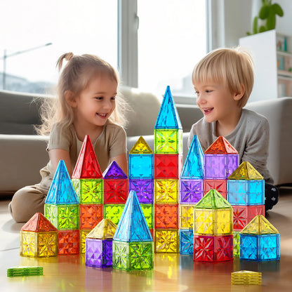 Colorful Magnetic Puzzle Blocks