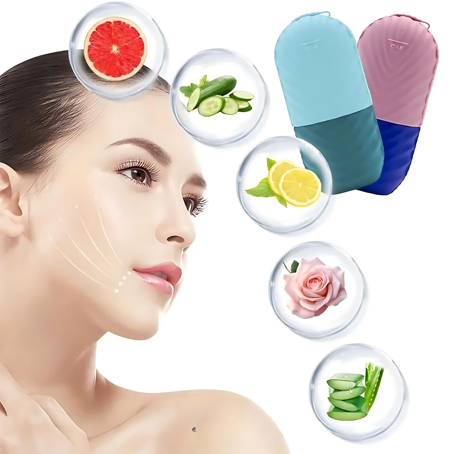 Rejuvenating Face Ice Roller - Cool Down and Reduce Puffiness