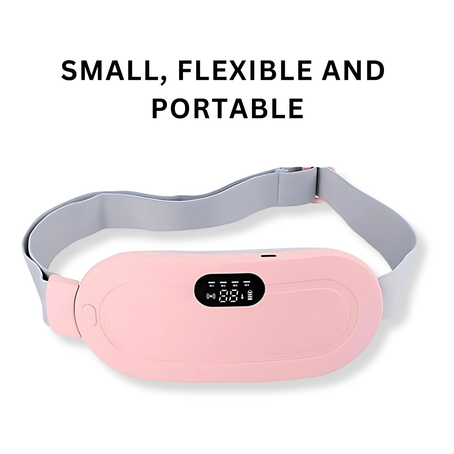 Portable Cordless Heating Pad Electric Waist Belt - Pain Relief & Menstrual Cramp Relief Belly messager