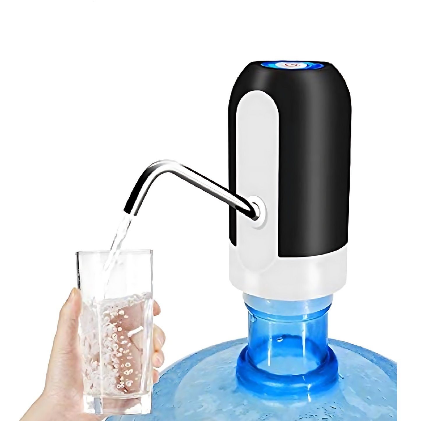 Water Pump Dispenser - USB Rechargeable, Adjustable for All Bottle Sizes