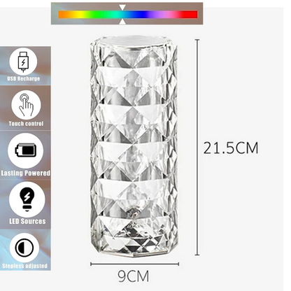 Crystal Lamp - WonderDeals