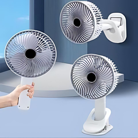 Rechargeable Mini Desk Fan For Long Lasting Comfort